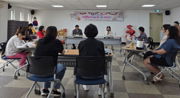 마들렌 프로그램 오리엔테이션 사진입니다.